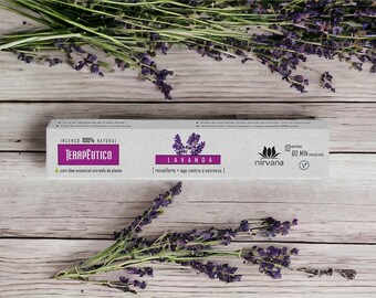 LAVENDER - 100% Natural Incense - Therapeutic Line