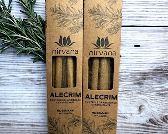 Rosemary Natural Incense from Brazil - Premium Line