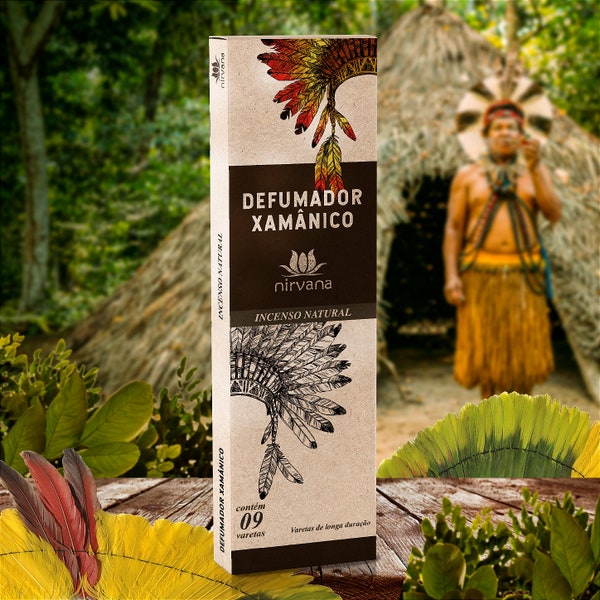 Shamanic Smudge Natural Incense from Brazil - Traditional Line