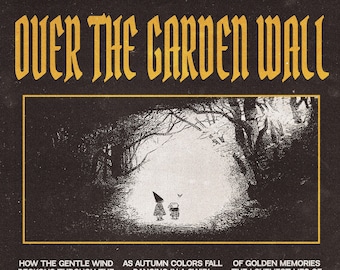 Over the Garden Wall Poster - Digital Download
