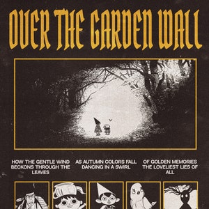 Over the Garden Wall Poster - Digitaler Download