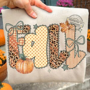 Leopard Fall Pumpkin Patch Png,  Coquette Lace Autumn Sublimation Design, Checkered Polka Dot Fall Graphic Thanksgiving Preppy ORIGINAL