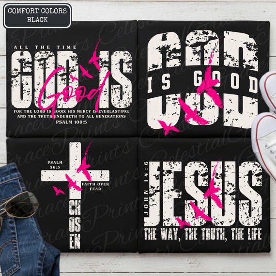 Christian Bible Verse PNG Bundle, Faith Shirt Designs, Jesus Scripture Quotes, Religious Grunge Cross Digital Download ORIGINAL