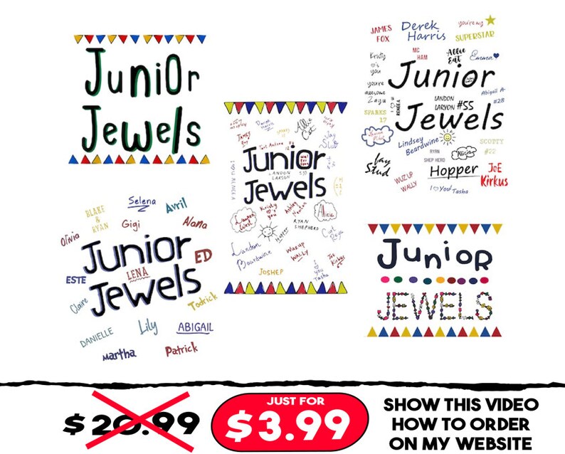 Junior Jewels Png the Eras Tour Png You Belong With Me Png Etsy
