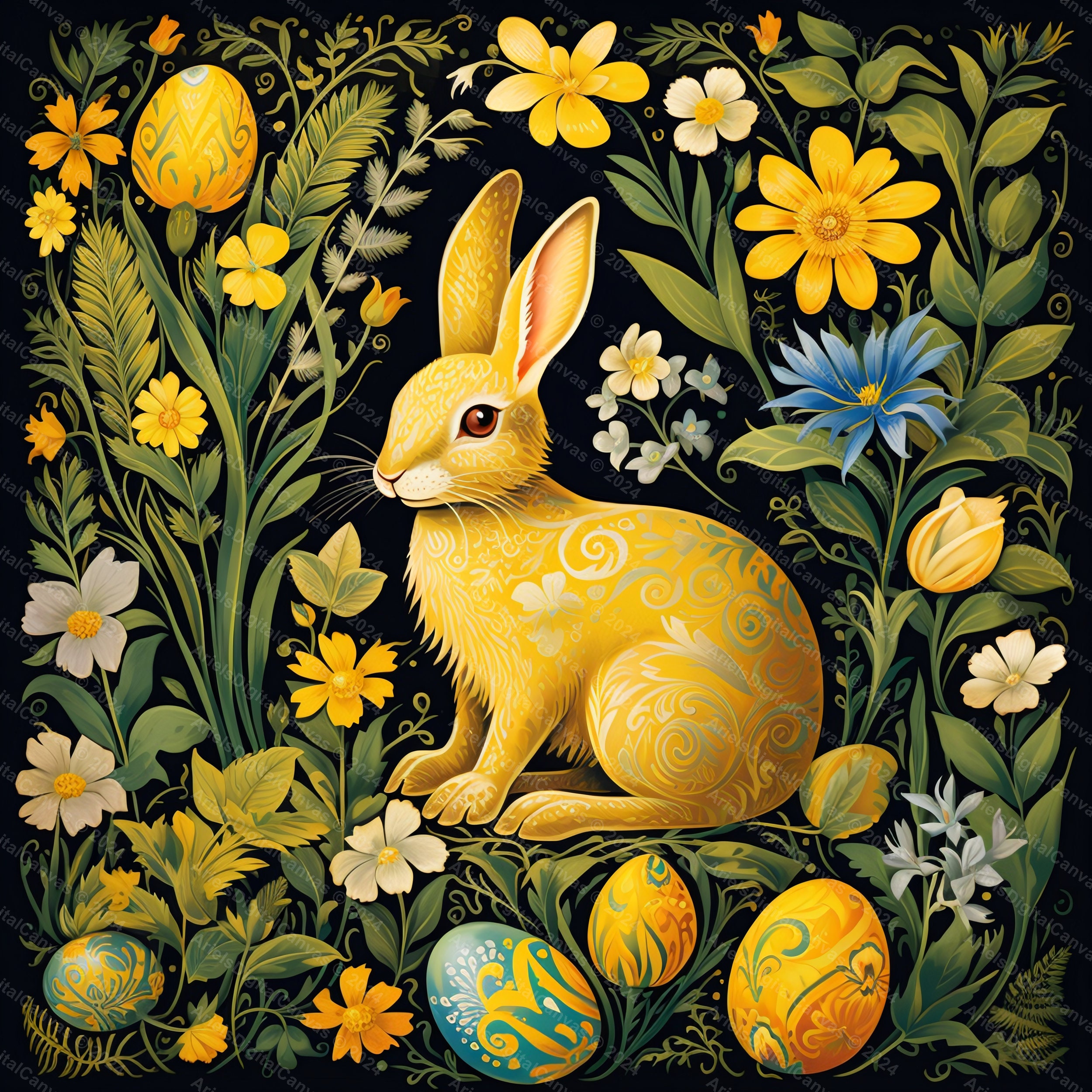 Easter Egg Digital Paper Printable Scrapbook Paper Easter Cards Digital ...