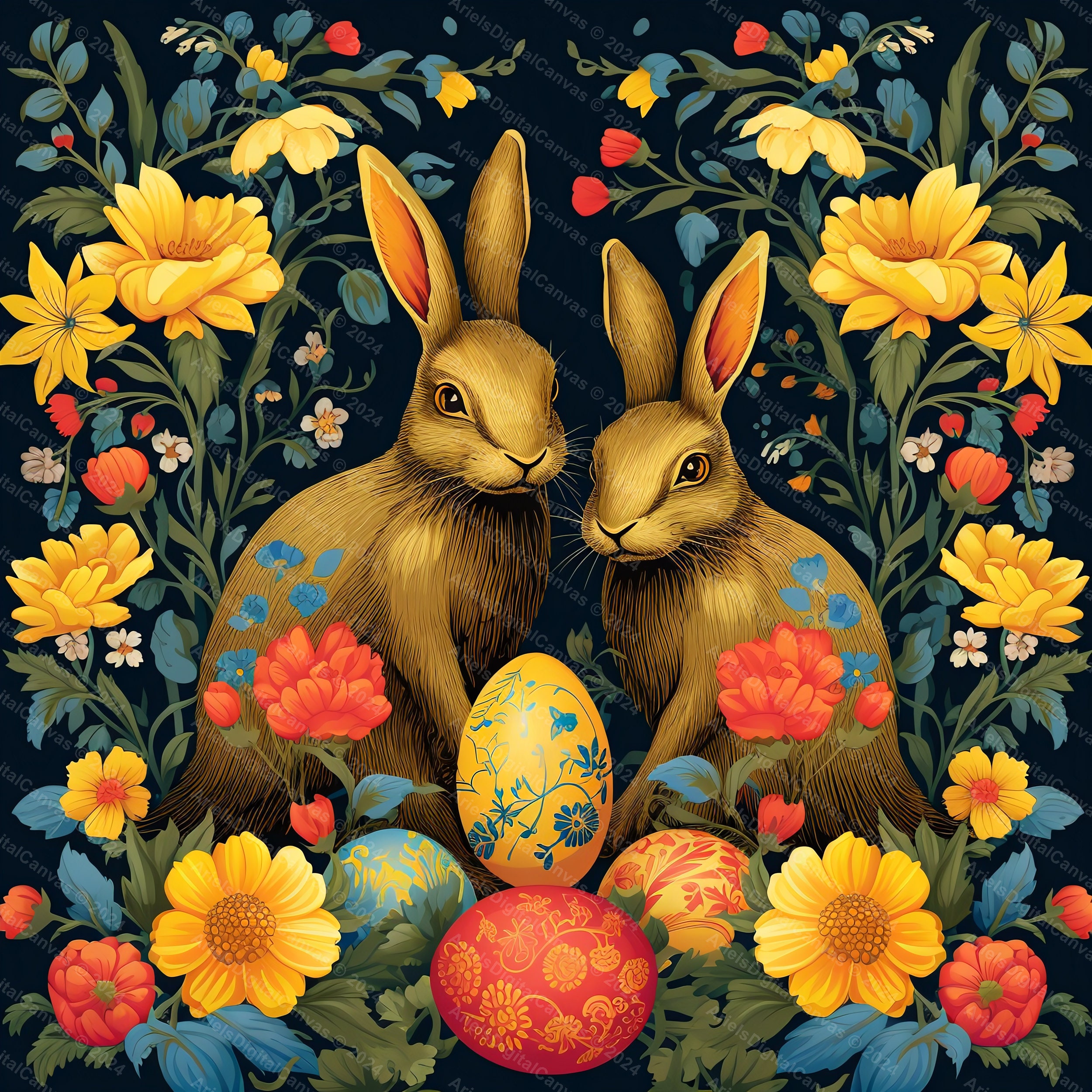 Easter Egg Digital Paper Printable Scrapbook Paper Easter Cards Digital ...