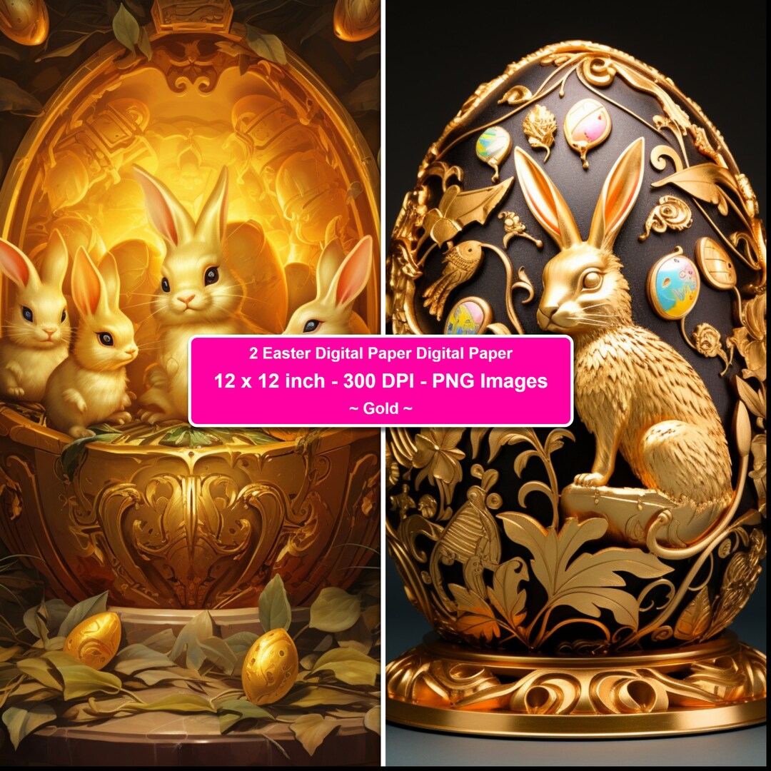 Easter Egg Digital Paper Printable Scrapbook Paper Easter Cards Digital ...