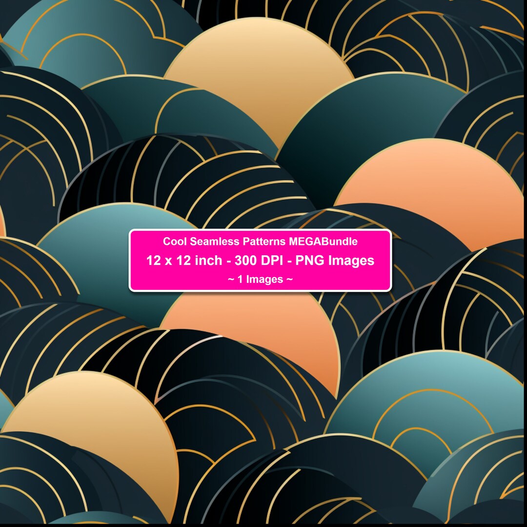 Innovative Seamless Patterns Unique Geometric and Organic Design ...