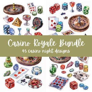 Casino Night uitnodiging partij illustraties Casino Royal Flush gokken partij digitaal ontwerp uitnodiging voor verjaardagsfeestje roulette Instant Download