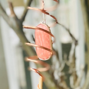 Electro-culture Copper Plant Stake with Crystal