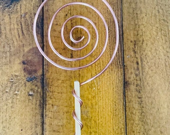 Spiral Pure Copper Electro Culture Plant Health/Accessory
