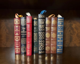 Vintage Easton Press Leather Bound Classic Books | Choose Your Title | Illustrated Collector's Editions