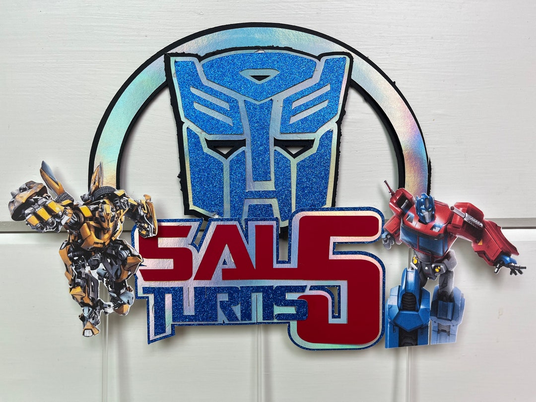 Bot Cake Bots Cake Topper - Etsy