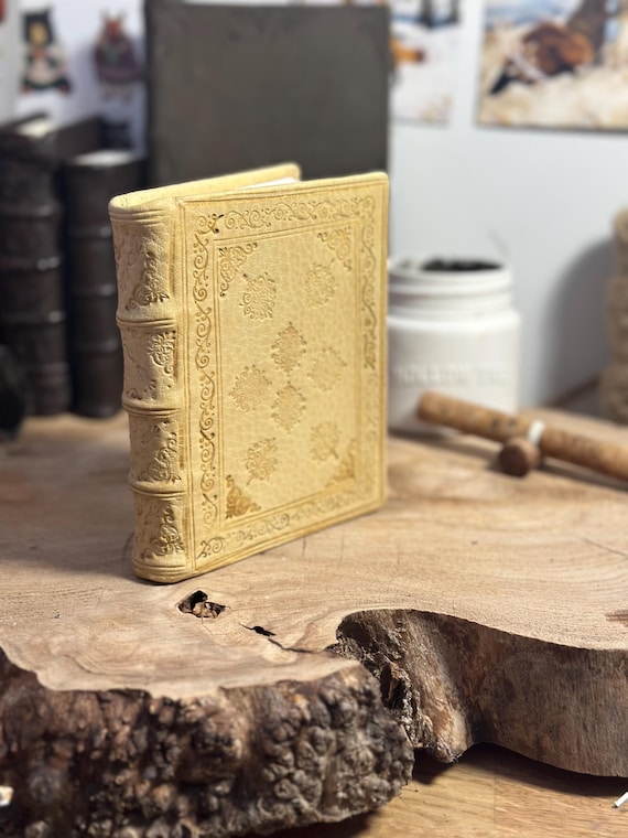 Colosseum | Handmade Journal | Leather bound journal | 24k gold gilded journal | Medieval bound journal