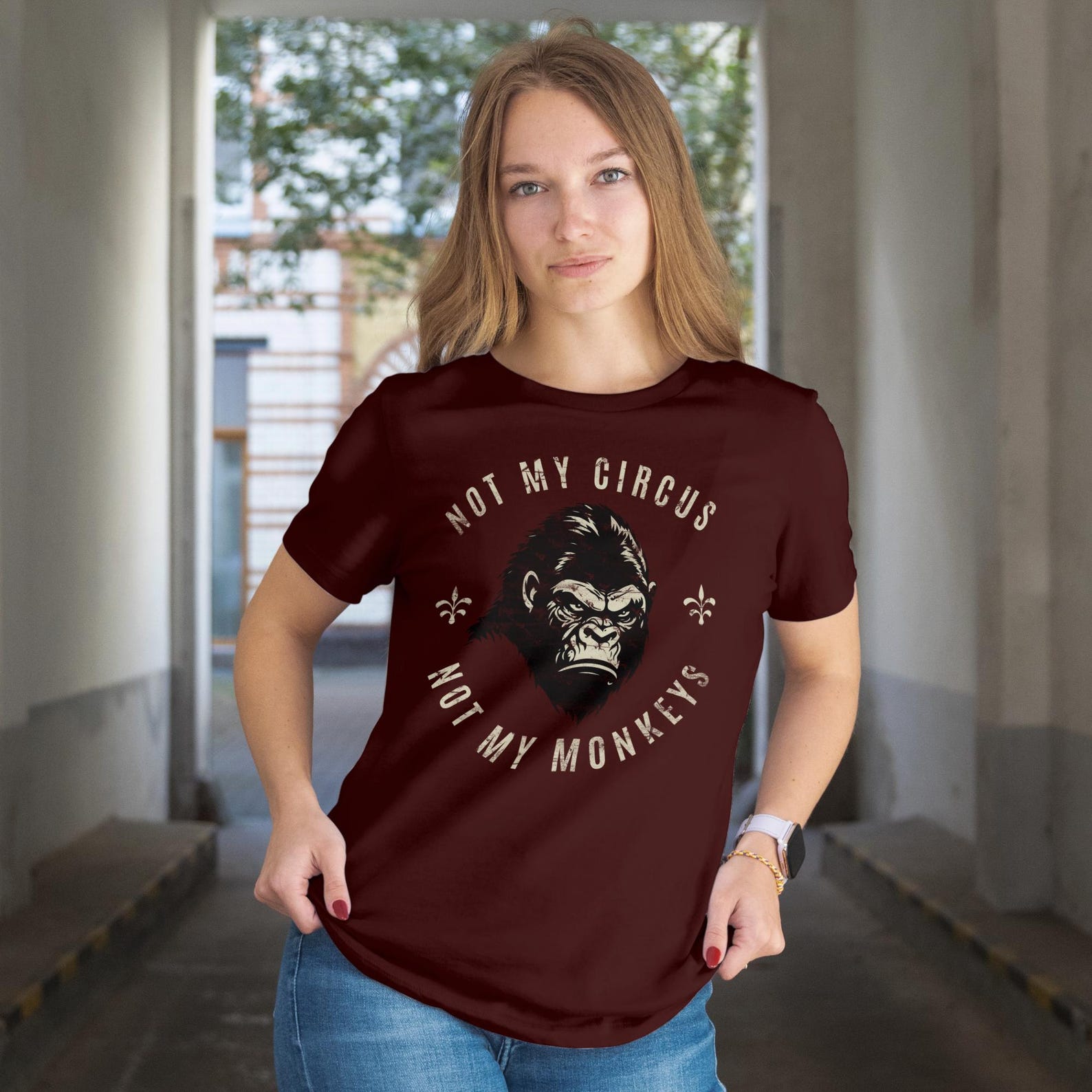 Sarcastic Office - Not My Circus Not My Monkeys - Monkey Business PNG ...