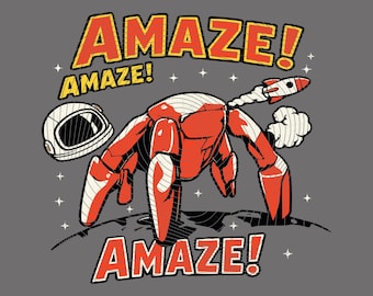 Amaze Rocket Rocky Project Hail Mary Retro Sci Fi Alien  PNG