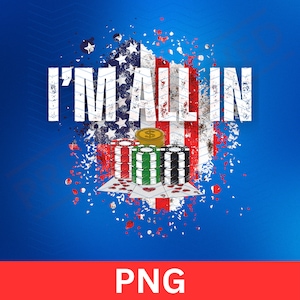 I'm All In Poker, Poker Chips PNG