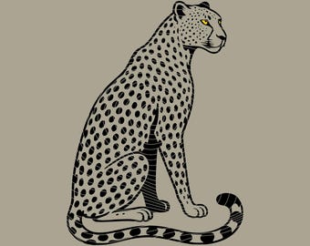 Leopard - Boho Style Leopard PNG