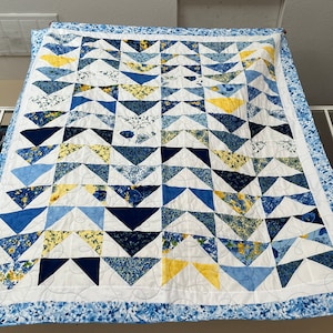 Flying geese quilt