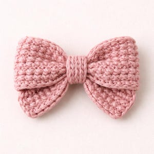 Easy Crochet Bow Pattern – Keychain, Christmas Ornament, Gift Topper, Hair Accessory