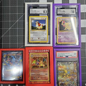 PSA/GCG/SGC/One Touch/Toploader Bumper/jede Farbe!! Kaufen Sie 2, erhalten Sie 1 gratis !!