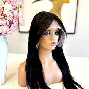 The “Stormy Brown” Unit. Glueless 13x6&quot; HD Lace Wig. 100% Ethically Sourced Human Hair, Hand Made, Custom Colored.