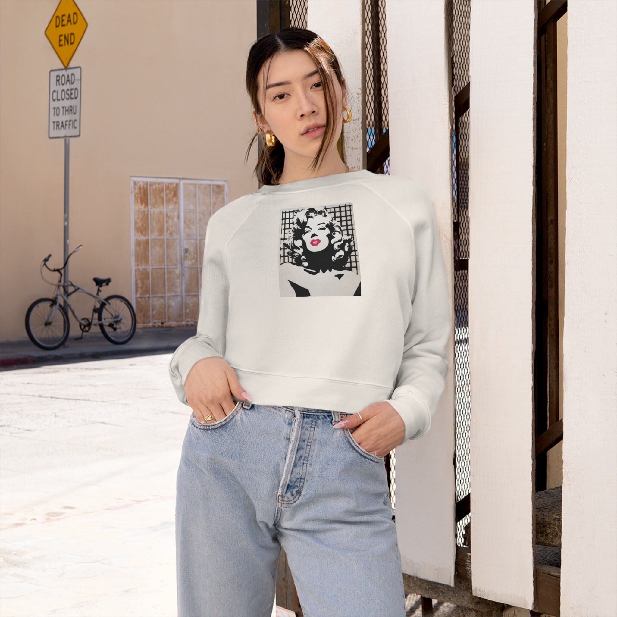 Women's Paris 2024 Cropped Fleece Pullover main image 0