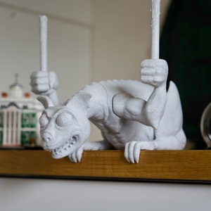 Gargoyle Candle Holder Haunted Mansion Inspired