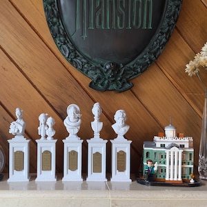 Haunted Mansion Inspired Family Busts
