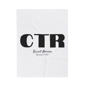 CTR Baptism Blanket