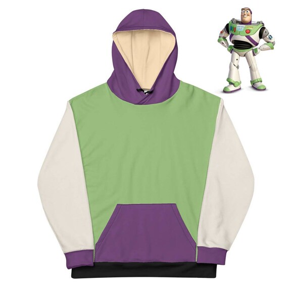 Buzz Lightyear Toy Story Inspired Color Palette Unisex Hoodie XS to 3X Sizes Available Etsy Ireland