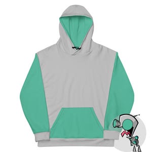 Gir Invader Zim Inspired Color Palette Unisex Hoodie