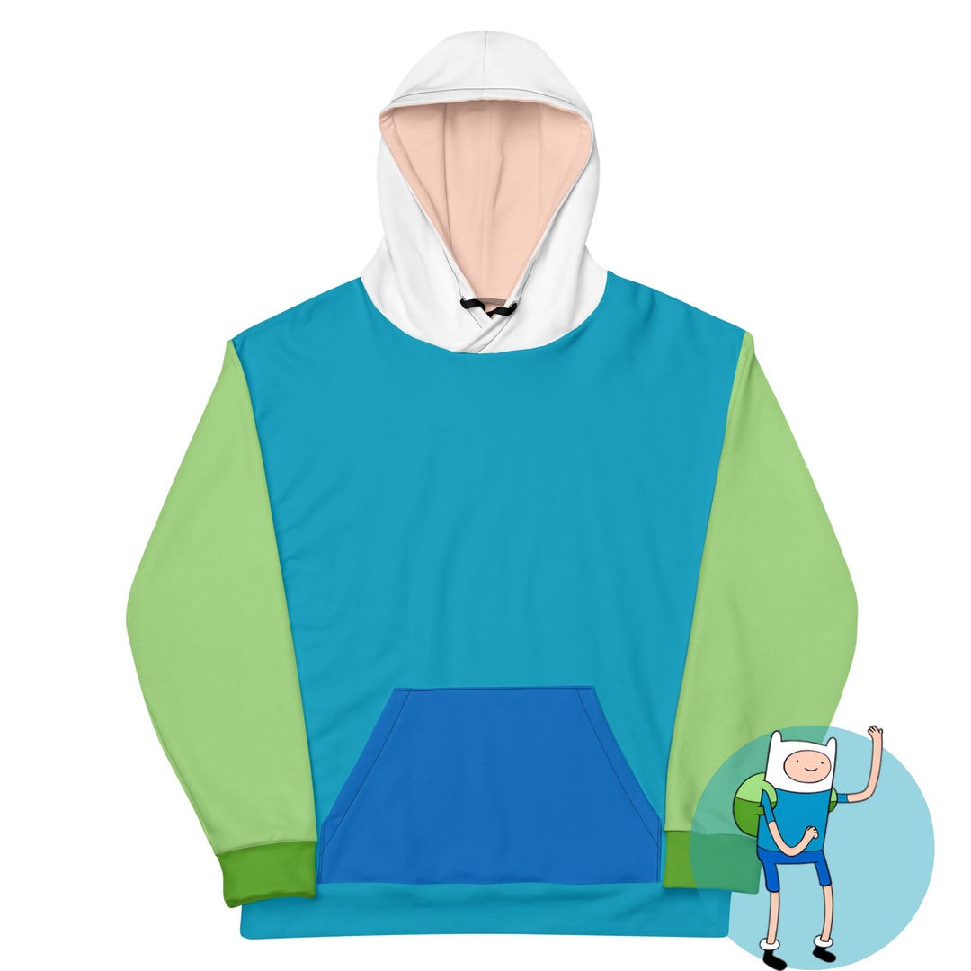 Finn the Human Adventure Time Inspired Color Palette Unisex