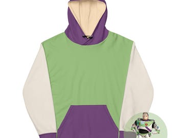 Buzz Lightyear Toy Story Inspired Color Palette Unisex Hoodie