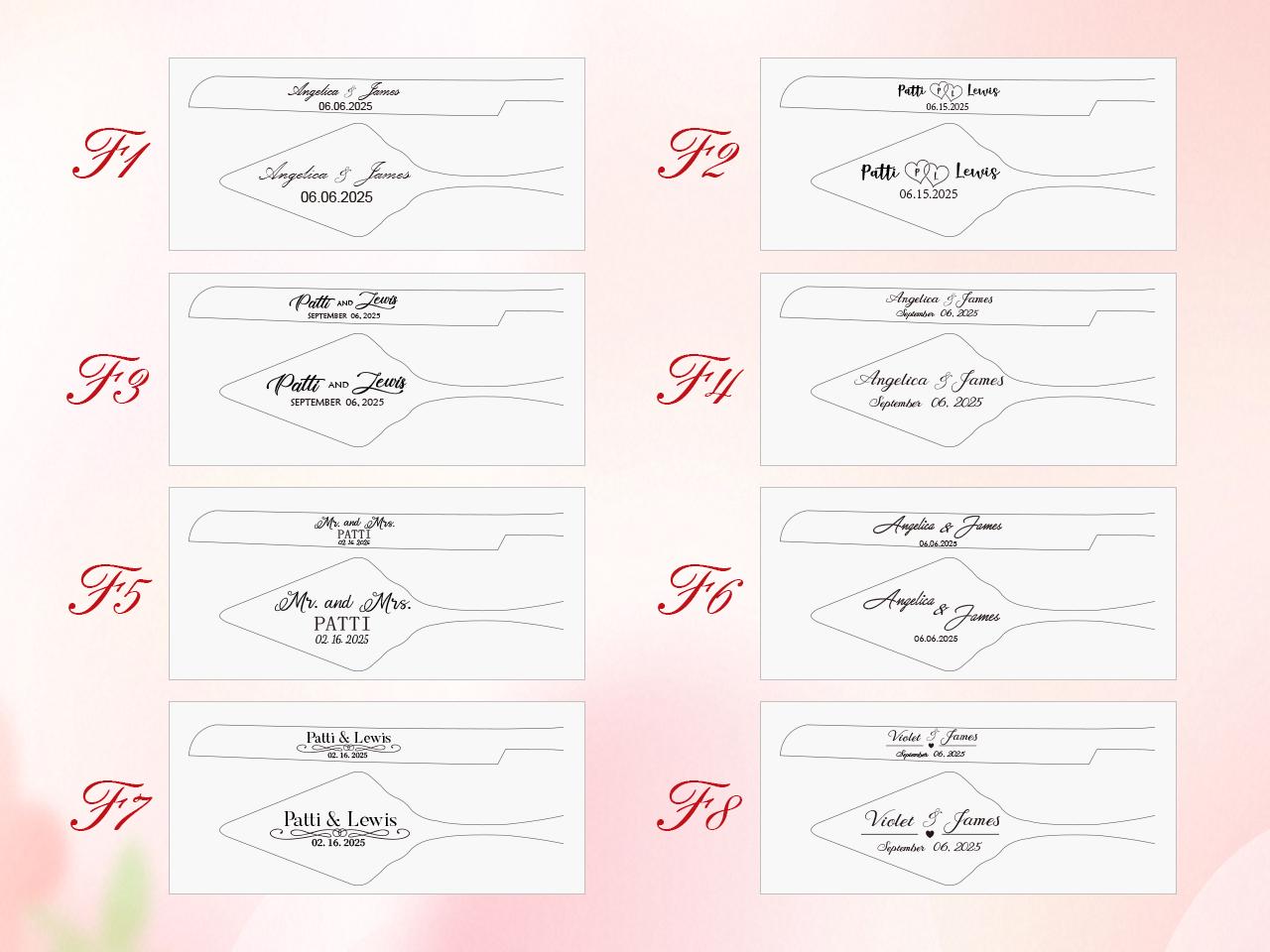 Wedding Cake Cutting Set, Customized Cake Cutting Set, Modern Engraved Cake Knife & Server Set Gold Cake Server, Engaged Couple Gift
