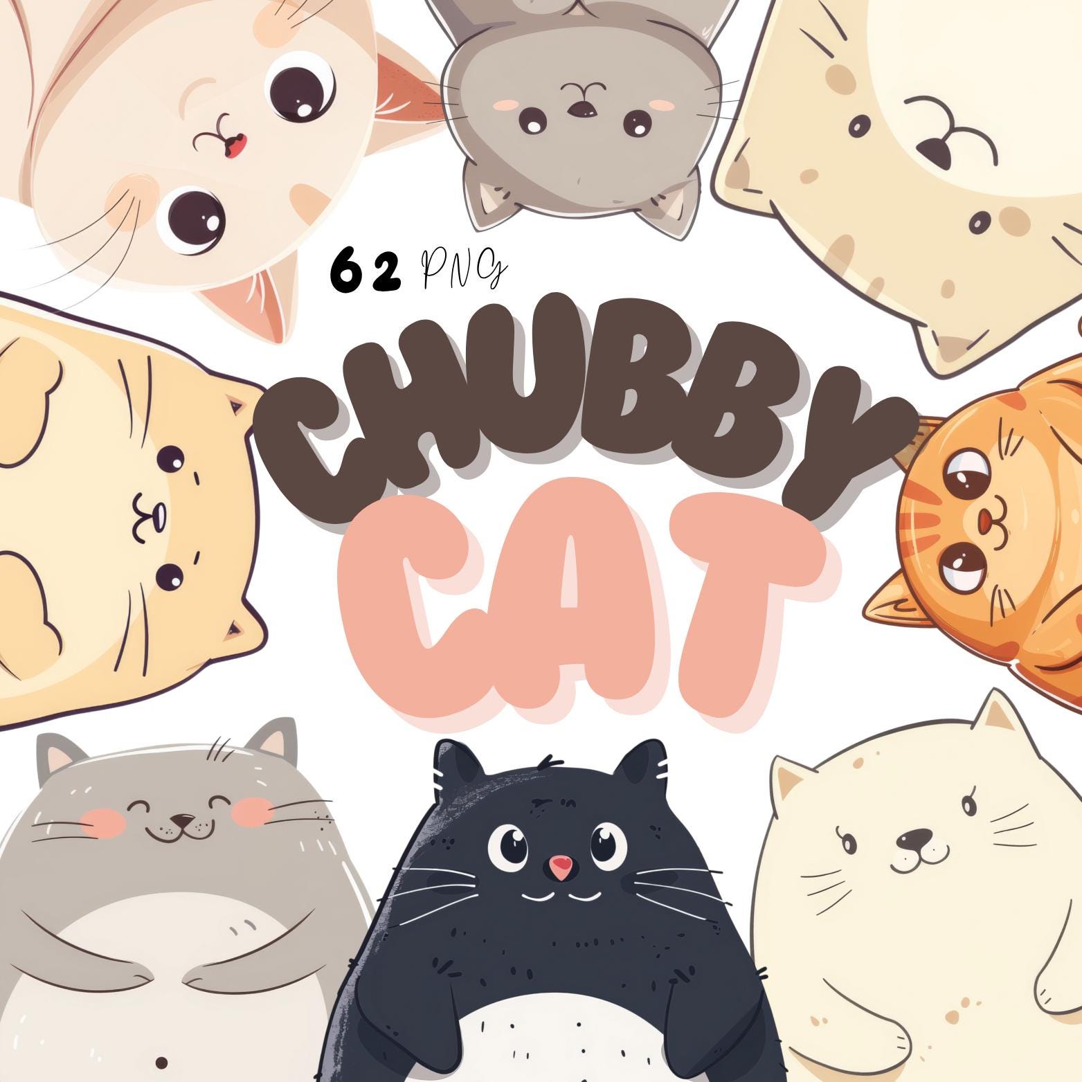 Chubby anime stickers - Etsy België, image size:1563x1563