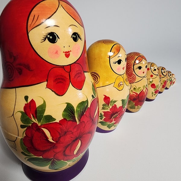 Lil' Katrina- 15 cm Russische Nesting Doll, 8tlg.