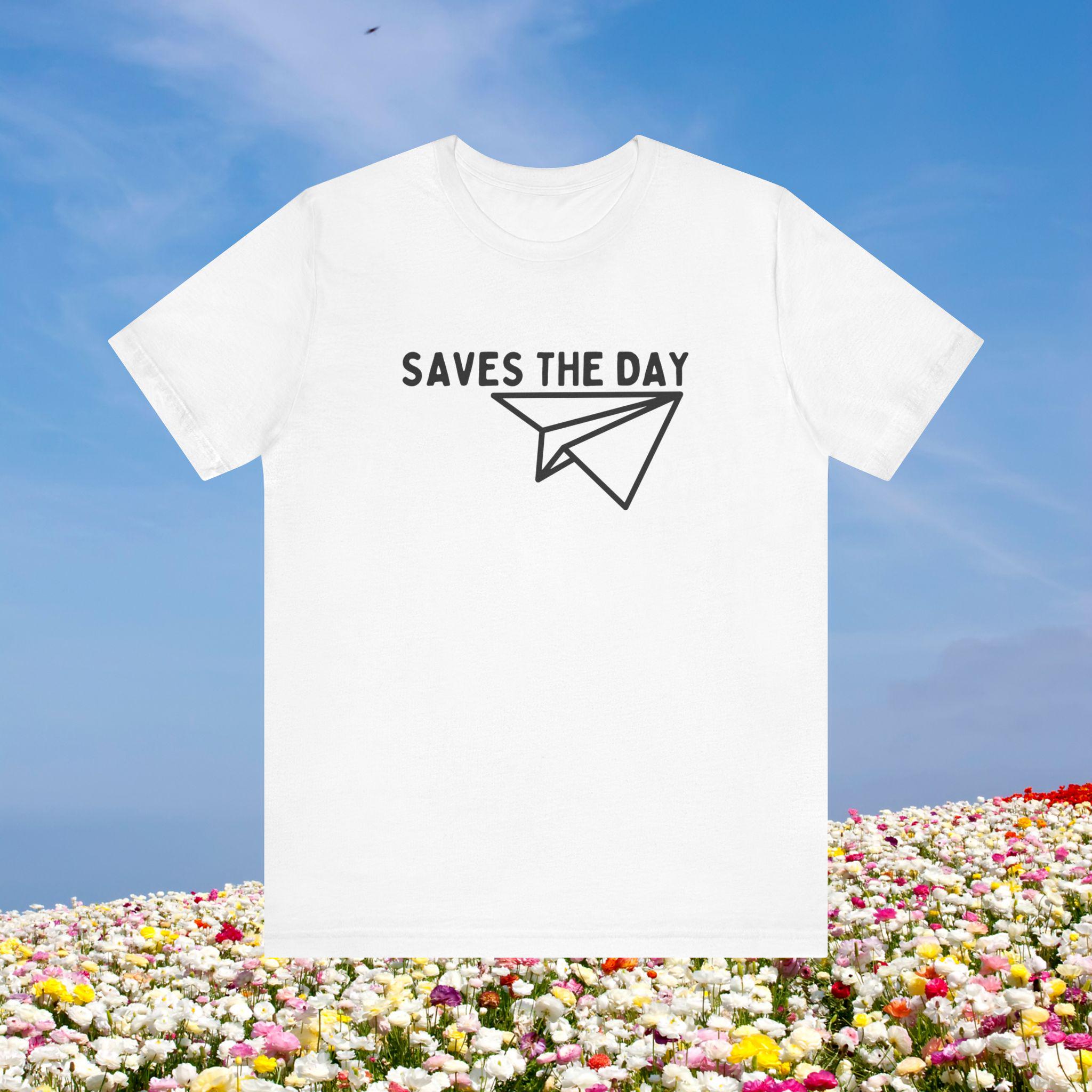 T-shirt Concert Saves The Day - Poster Imprimé, Noir, 100% Coton, Taille XL - Neuf Sans étiquette