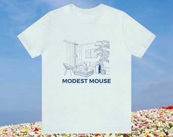 Modest Mouse T-Shirt: Lonesome Crowded West Sketch