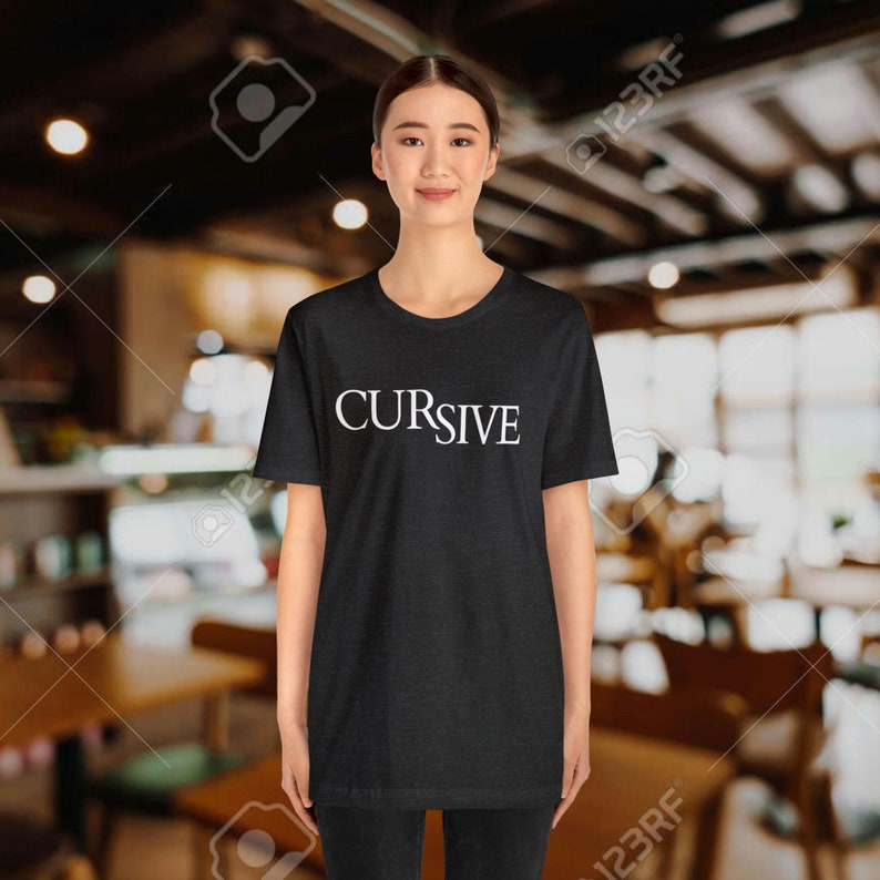Cursive Shirt Minimalist Band Music Tshirt From Saddle Creek Tim