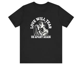 Joy Division 'Love Will Tear Us Apart' Unisex T-Shirt, Indie Rock