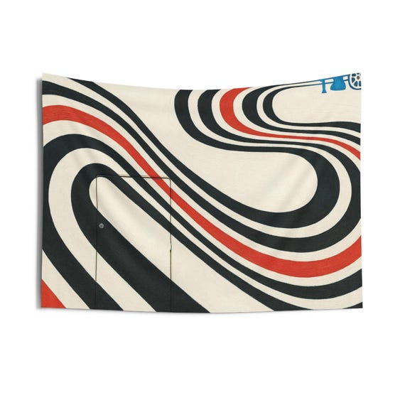 Elliott Smith Mural Tapestry: LA Figure 8 Design, Music Lover Gift