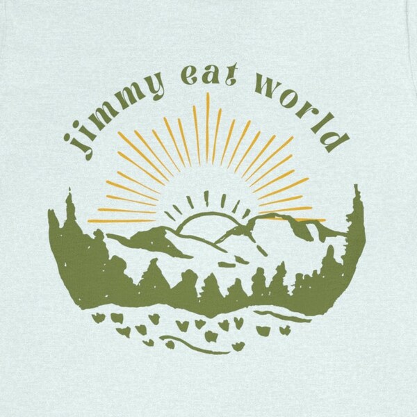 Jimmy Eat World Shirt - Mountains