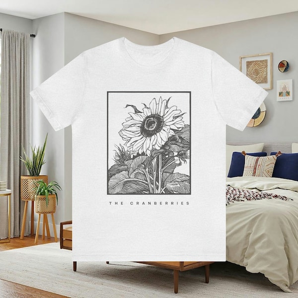 The Cranberries tshirt - Sunflower shirt - gift for music lover tshirt -  Unisex Shirt