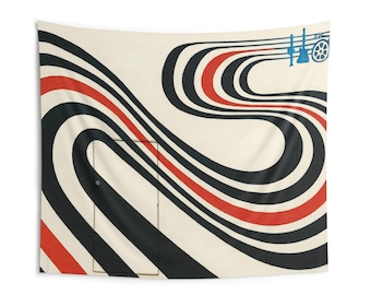 Elliott Smith Mural Tapestry: LA Figure 8 Design, Music Lover Gift