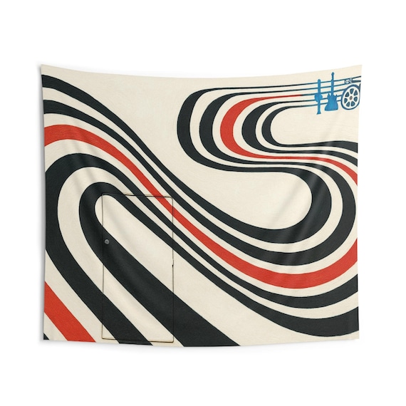 Elliott Smith Mural Tapestry: LA Figure 8 Design, Music Lover Gift