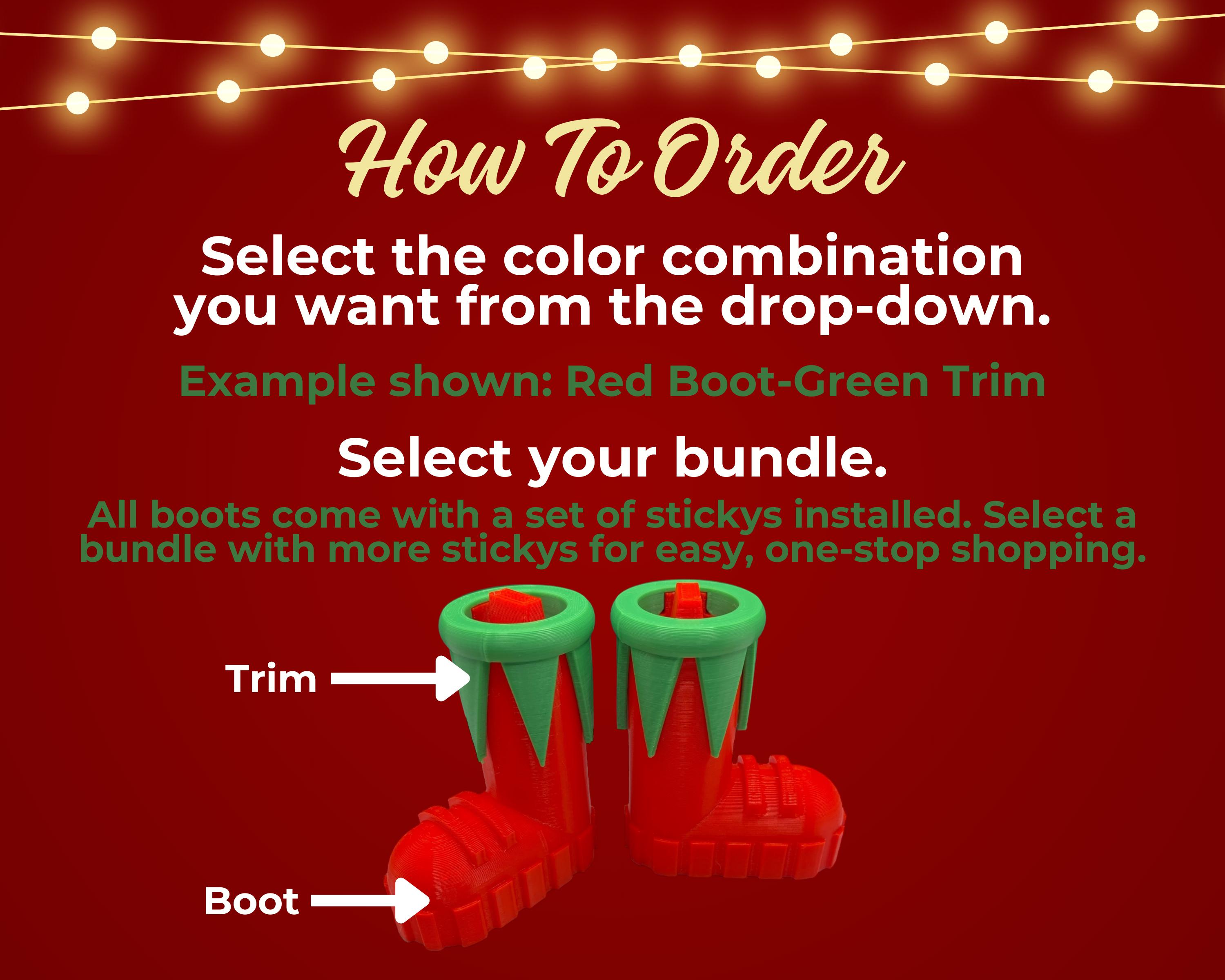 Enchanted Elf Boots - Popular Colors | Christmas Elf Boots ...