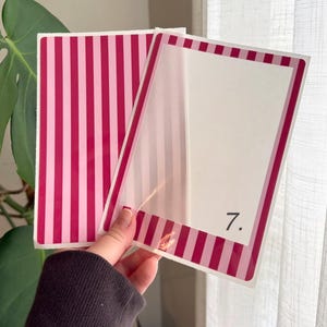 Pink Striped Kindle Skin | Aesthetic Kindle Decal | Kindle Accessory | Kindle Paperwhite Skin | Feminine Kindle Decor | Gift For Book Lovers #7