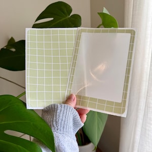 Green Grid Kindle Skin | Minimalist Kindle Cover | Checkered Kindle Skin | Kindle Accessory | Kindle Paperwhite Skins | Reading Gift For Her