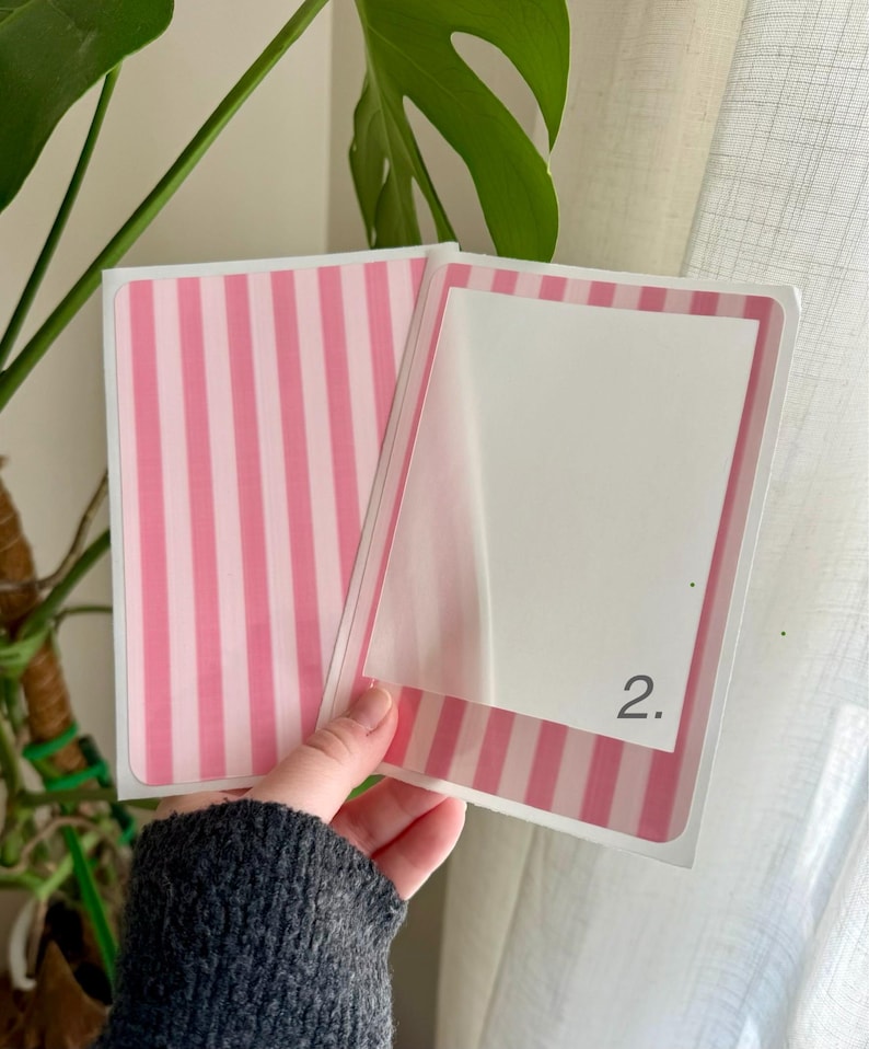 Pink Striped Kindle Skin | Aesthetic Kindle Decal | Kindle Accessory | Kindle Paperwhite Skin | Feminine Kindle Decor | Gift For Book Lovers #2